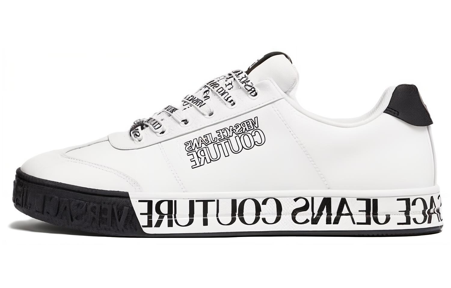 

Кроссовки VERSACE JEANS Skateboarding Shoes Men Low-top White, белый