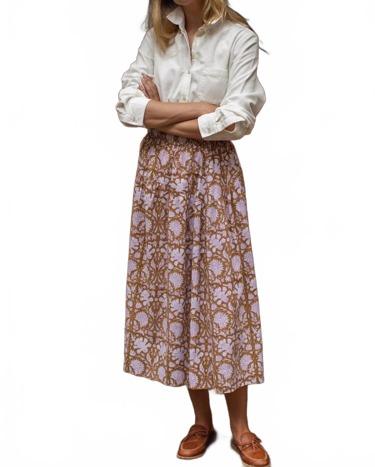 

Юбка миди Louisa в цвете "мишура" Marea, tinsel lorient