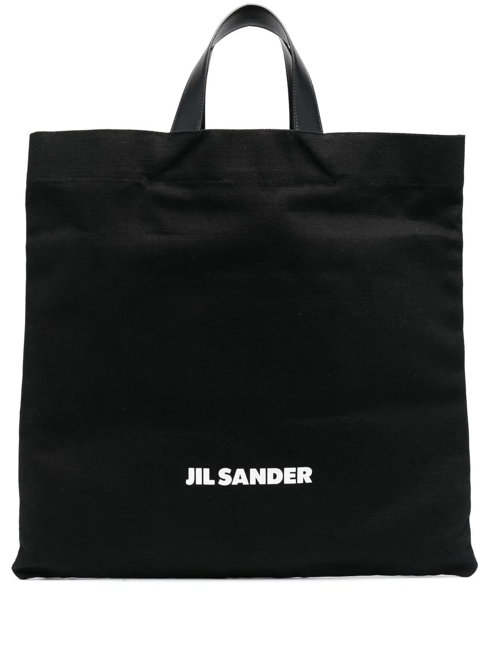 

Сумка-тоут с логотипом JIL SANDER, черный