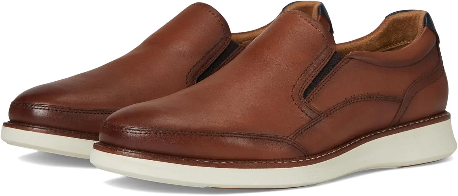 Мужские туфли Florsheim Launch с мокасиновым носком, Cognac Multi
