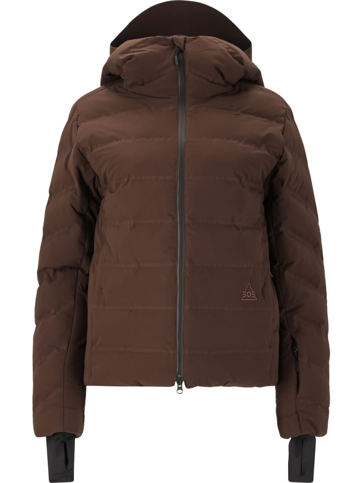 

Куртка для лыж и сноуборда SOS Skijacke Fieberbrunn, цвет 5104 Coffee Bean