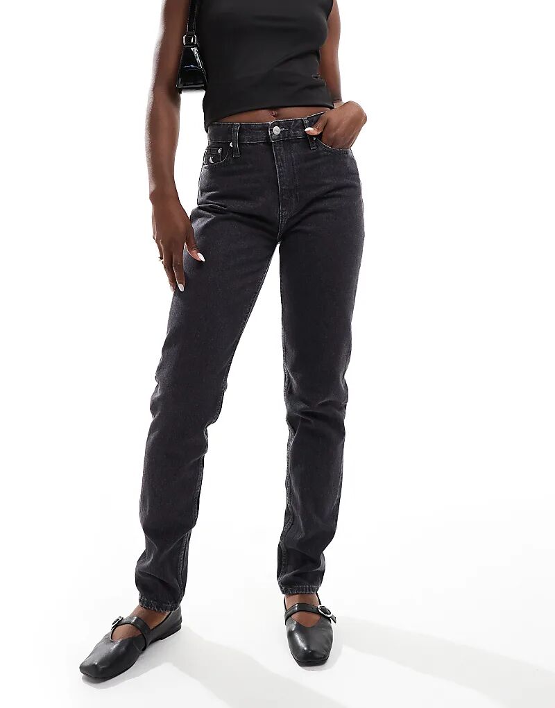 

Джинсы mom серого цвета Calvin Klein Jeans