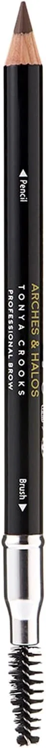 Карандаш для бровей Precision Brow Shaping Pencil Arches & Halos, теплый коричневый, 2 мл Arches And Halos