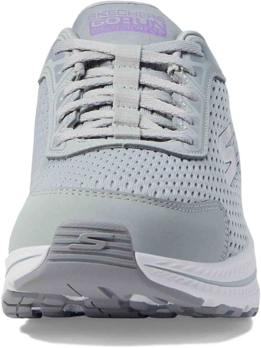 Кроссовки SKECHERS Hands Free Slip-Ins Go Run Consistent 2.0 Endure Sneaker, цвет Gray/Lavender — фото 3