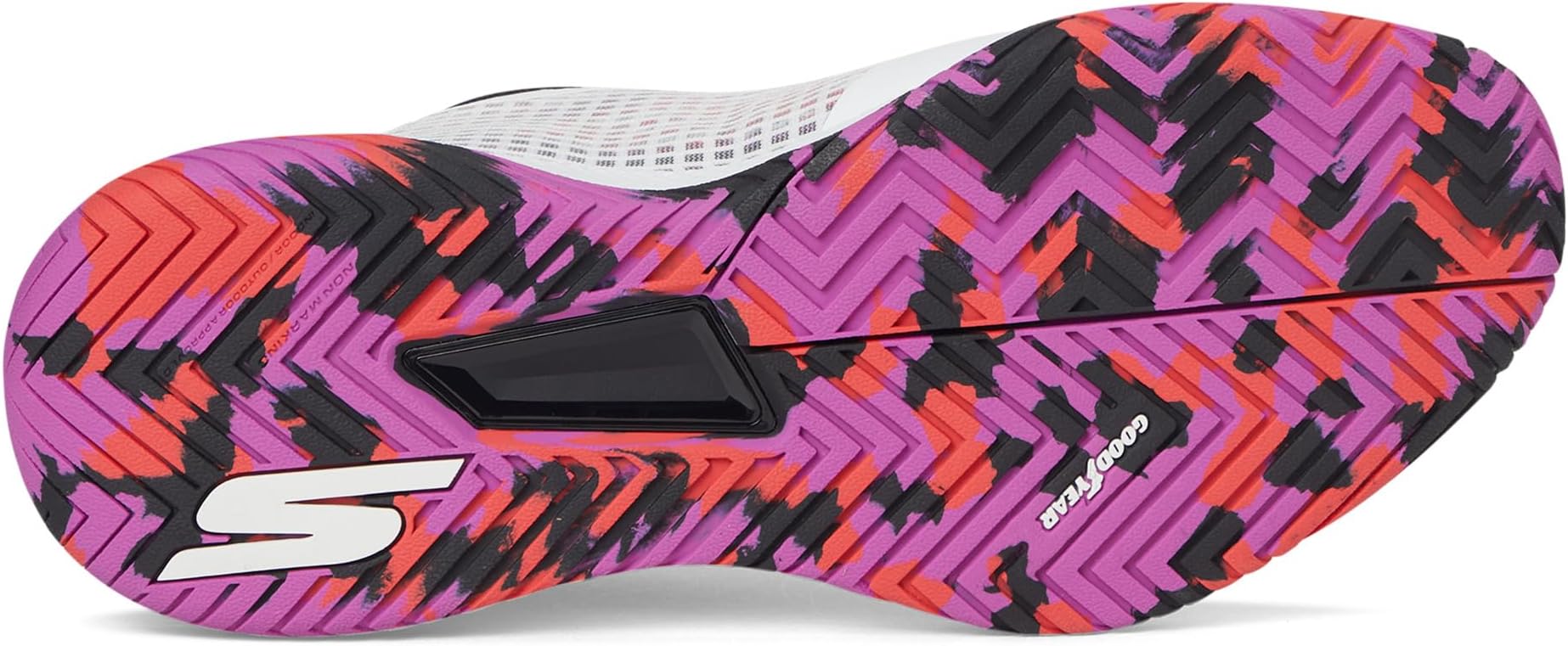 Кроссовки SKECHERS Pickleball Viper Court Pro Sneaker, White/Pink — фото 3