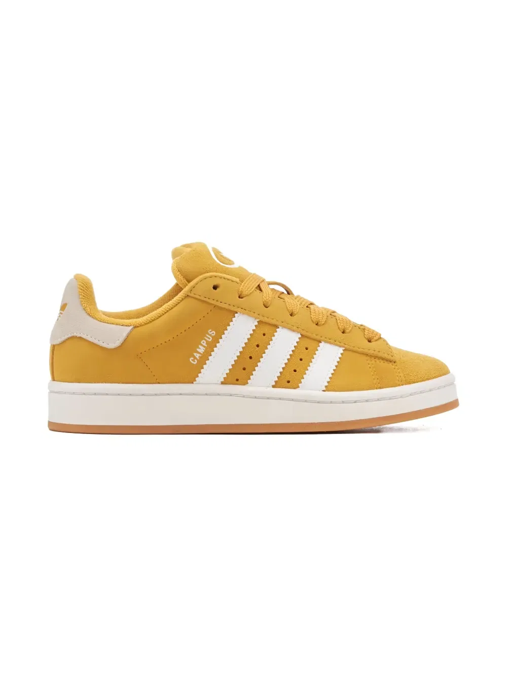 Полосатые кроссовки Campus 00-х Adidas Kids, желтый — фото 2
