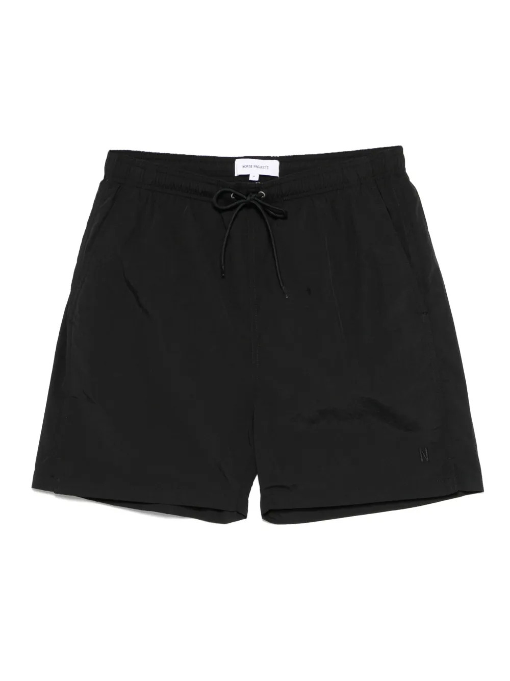 

Шорты с вышитым логотипом Norse Projects, черный