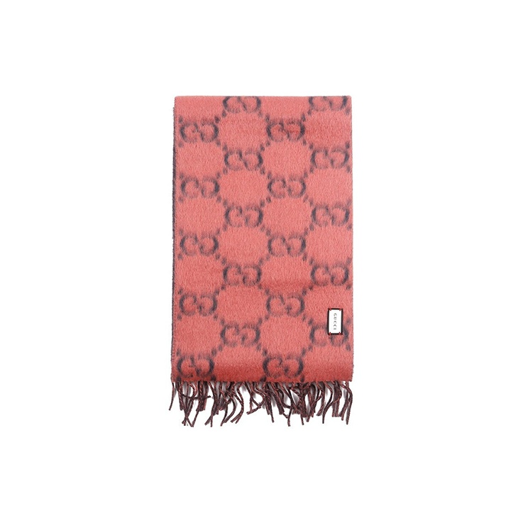 

GUCCI Вязаный шарф унисекс, Pink