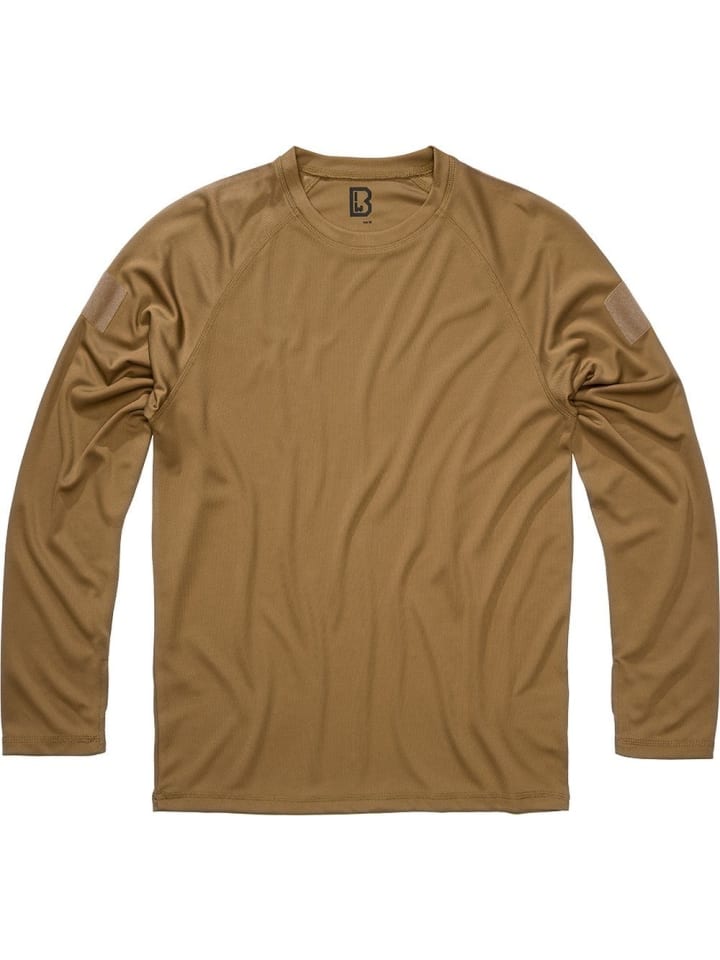 

Brandit Лонгслив с длинным рукавом «Quick Dry Shirt Longsleeve» коричневого цвета