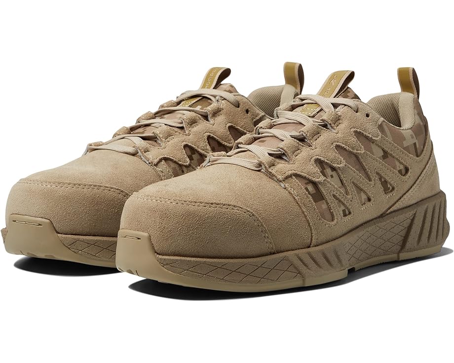 

Кроссовки Reebok Work Floatride Energy Tactical EH Comp Toe, цвет Digital-Camo Desert Tan