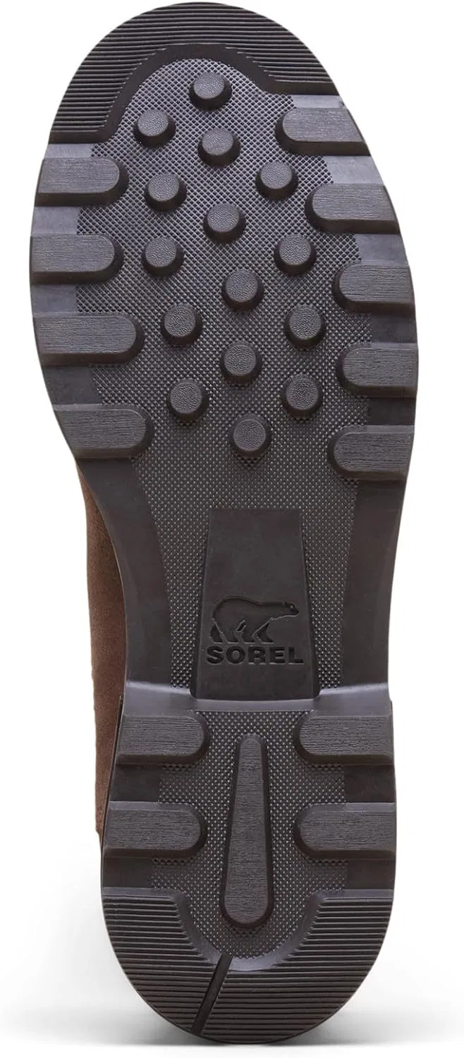 Мужские водонепроницаемые модные ботинки Sorel Cyprus Chelsea, Tobacco Blackened Brown — фото 4
