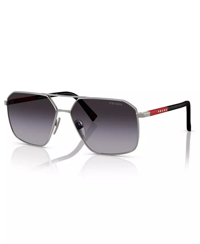 

Мужские солнцезащитные очки PRADA LINEA ROSSA, серый