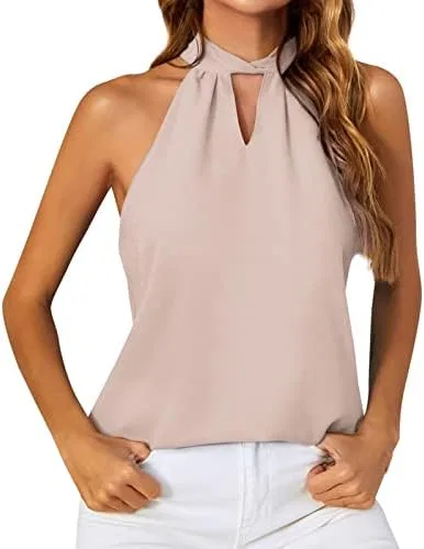 Блуза шифоновая с рюшами, белая, розовый — фото 2