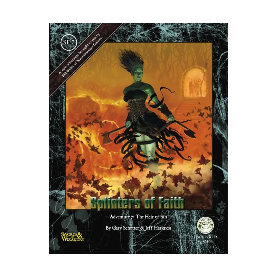 

Модуль Splinters of Faith #7 - The Heir of Sin (Swords & Wizardry), Swords & Wizardry (Frog God Games)