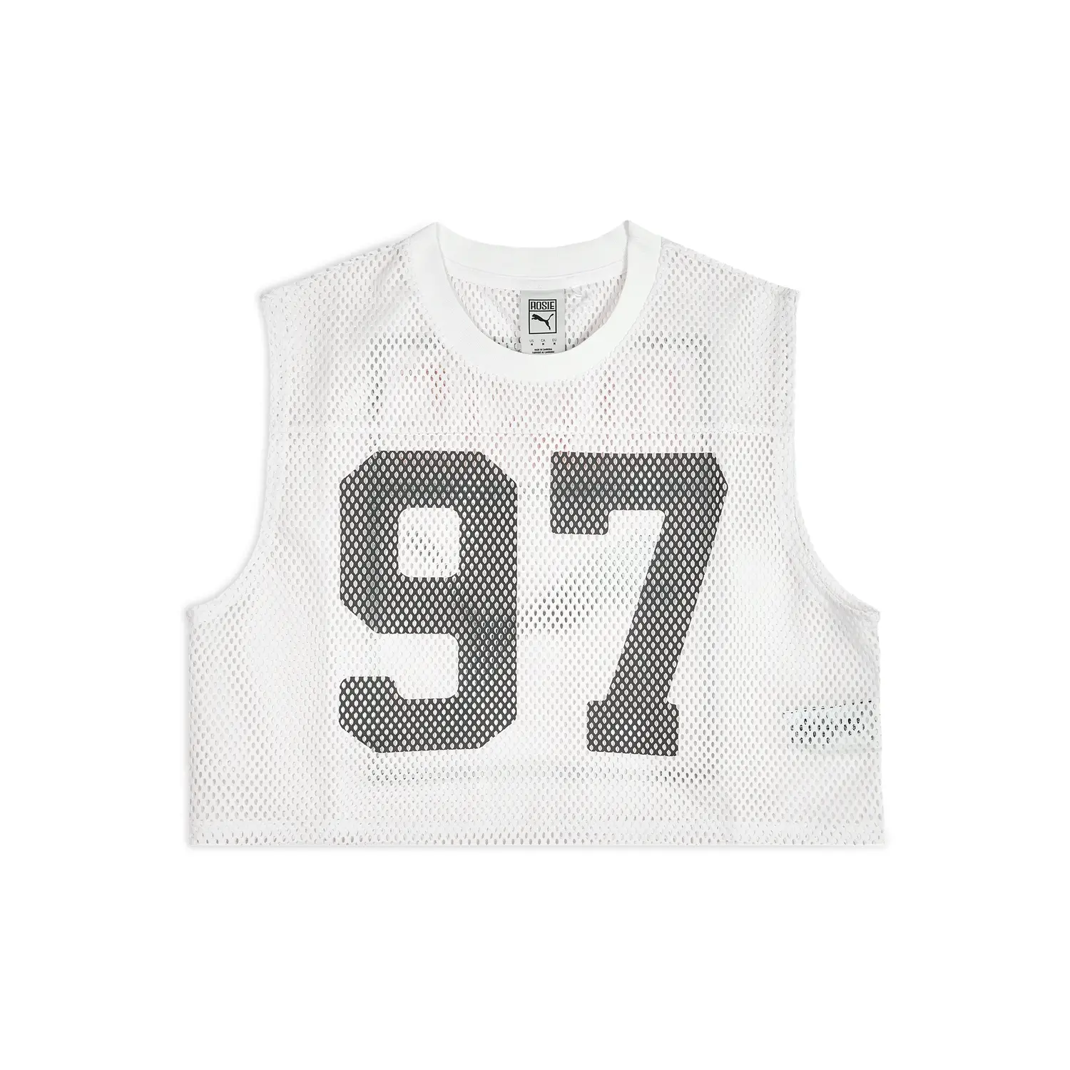 

PUMA Розовый сетчатый топ X Rosé