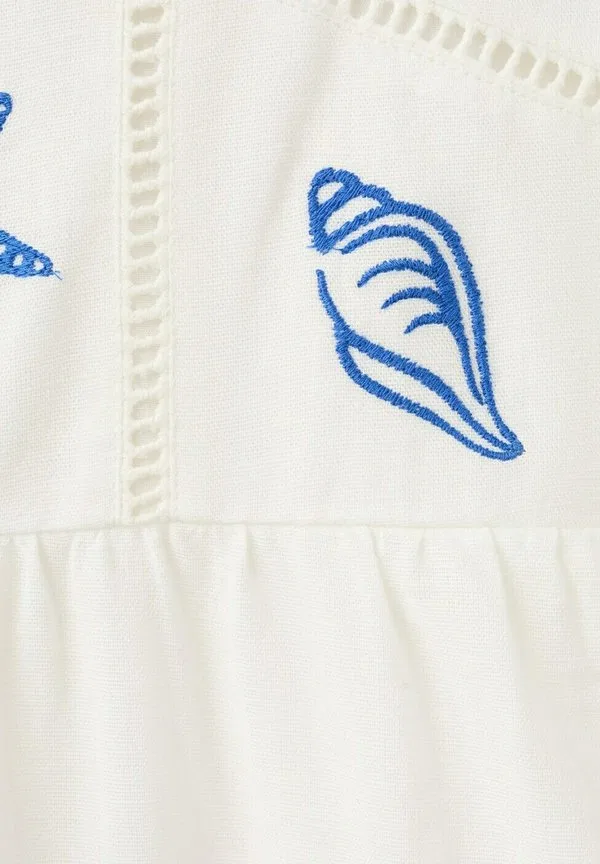 Детский комбинезон Mango Kids, White — фото 4