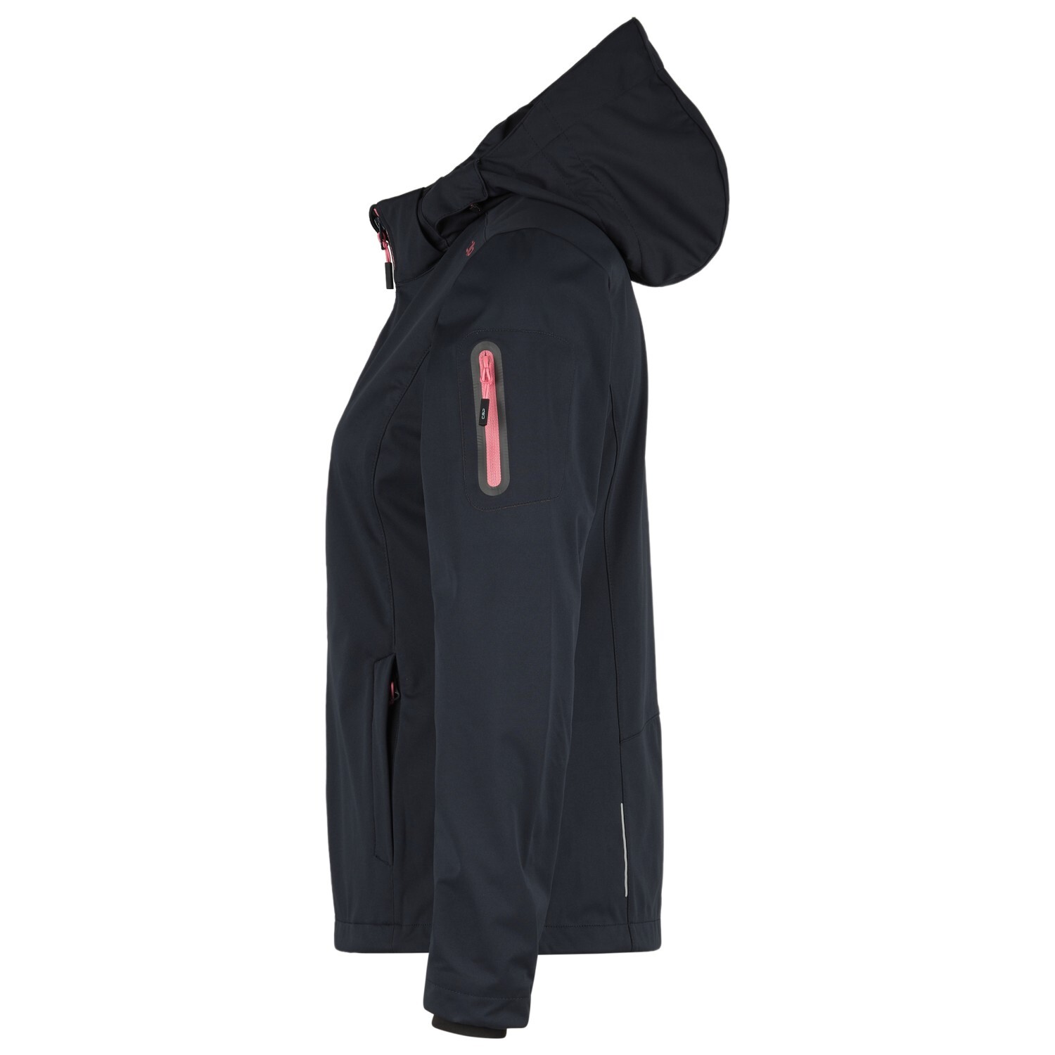 

Куртка из софтшелла Cmp Women's Light Softshell Zip Hood, цвет Nero