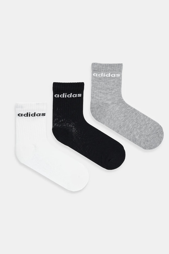 

Детские носки 3 пары Adidas Performance, серый