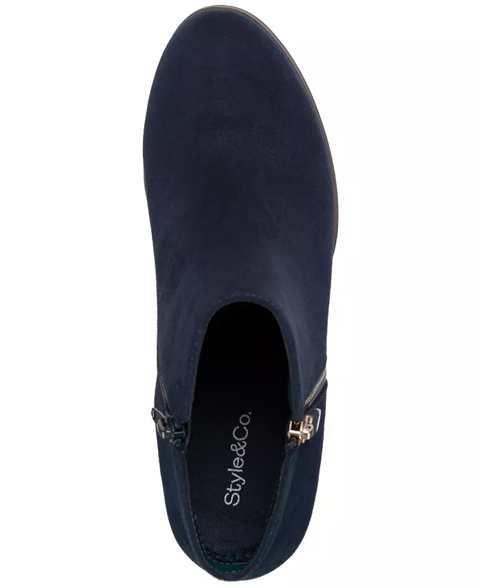 Женские ботинки Masrinaa, созданные для Macy's Style & Co, синий — фото 4