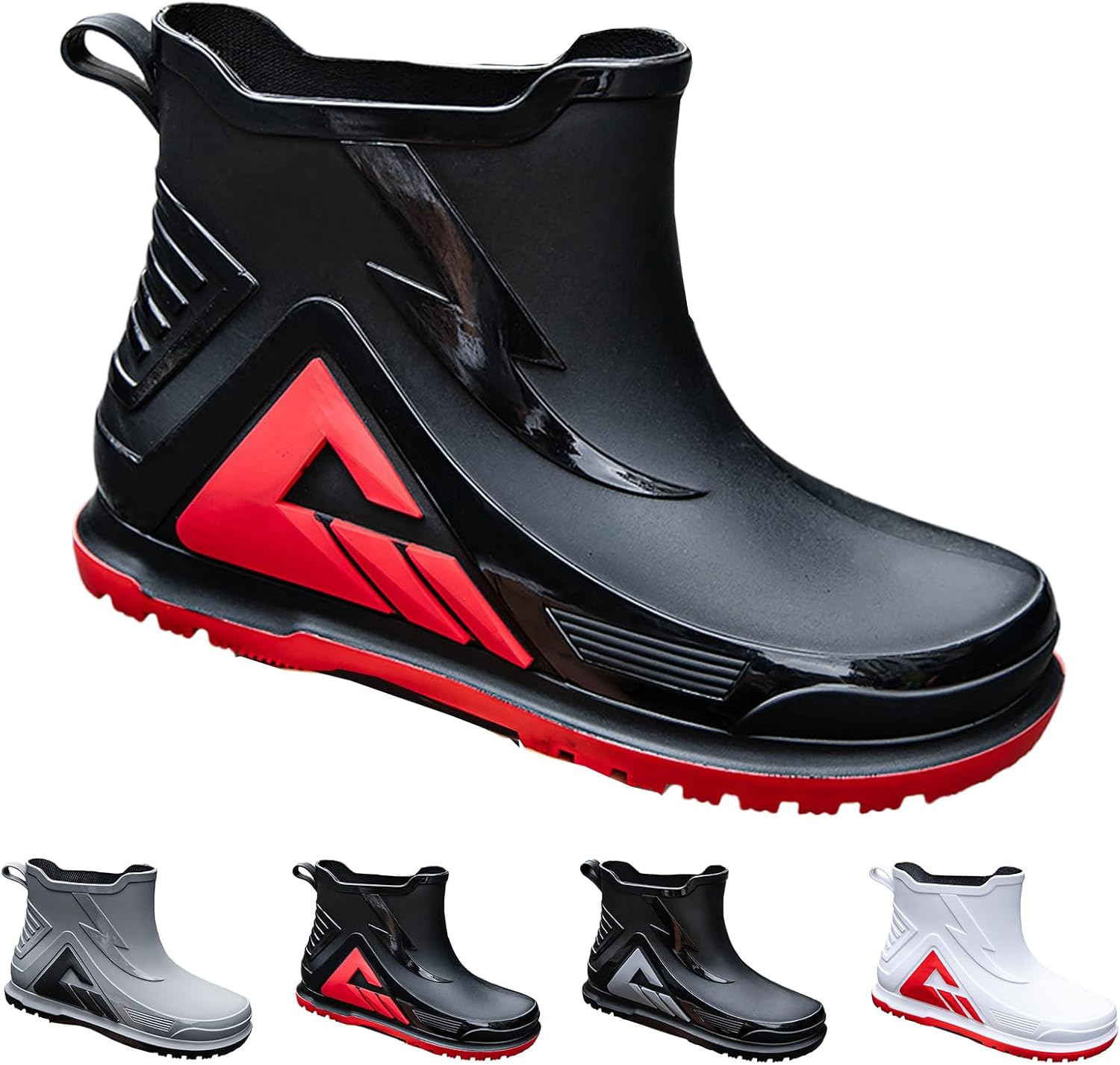 

Стильные, удобные, нескользящие, прочные мужские резисапоги для активного отдыха, походов и альпинизма Gezolligheid, красный