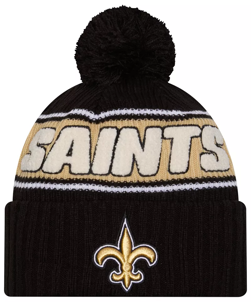 

Мужская цветная вязаная шапка New Era New Orleans Saints Sideline Sport Team