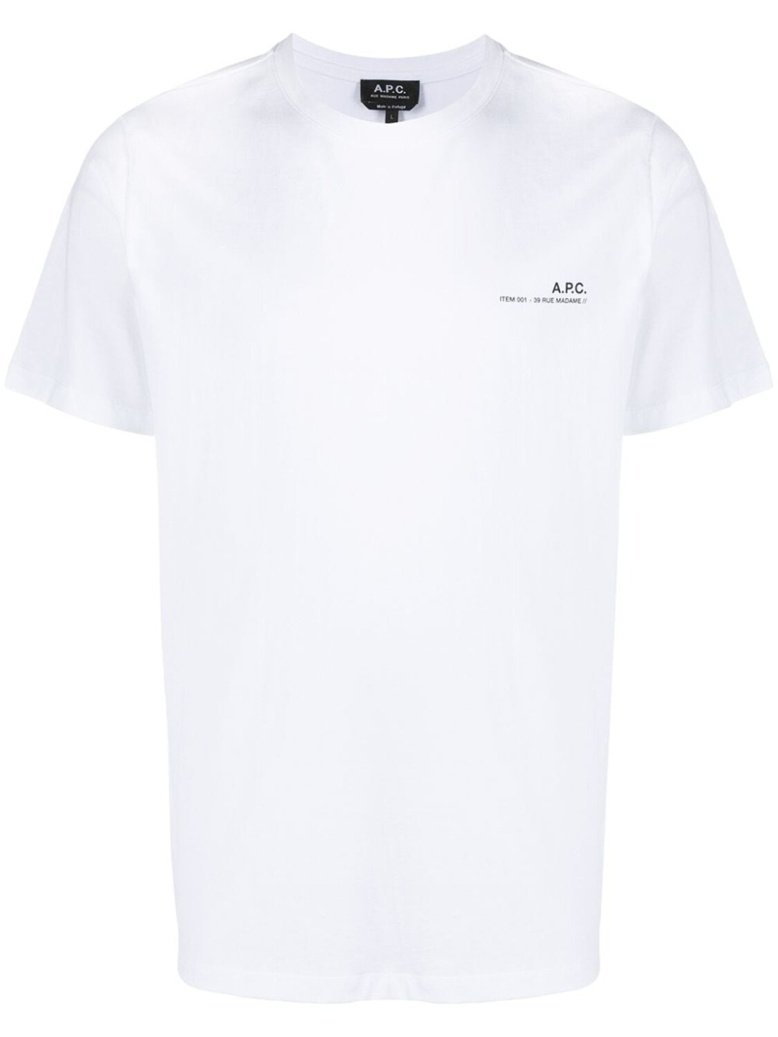 

A.P.C. футболка с короткими рукавами и логотипом, белый