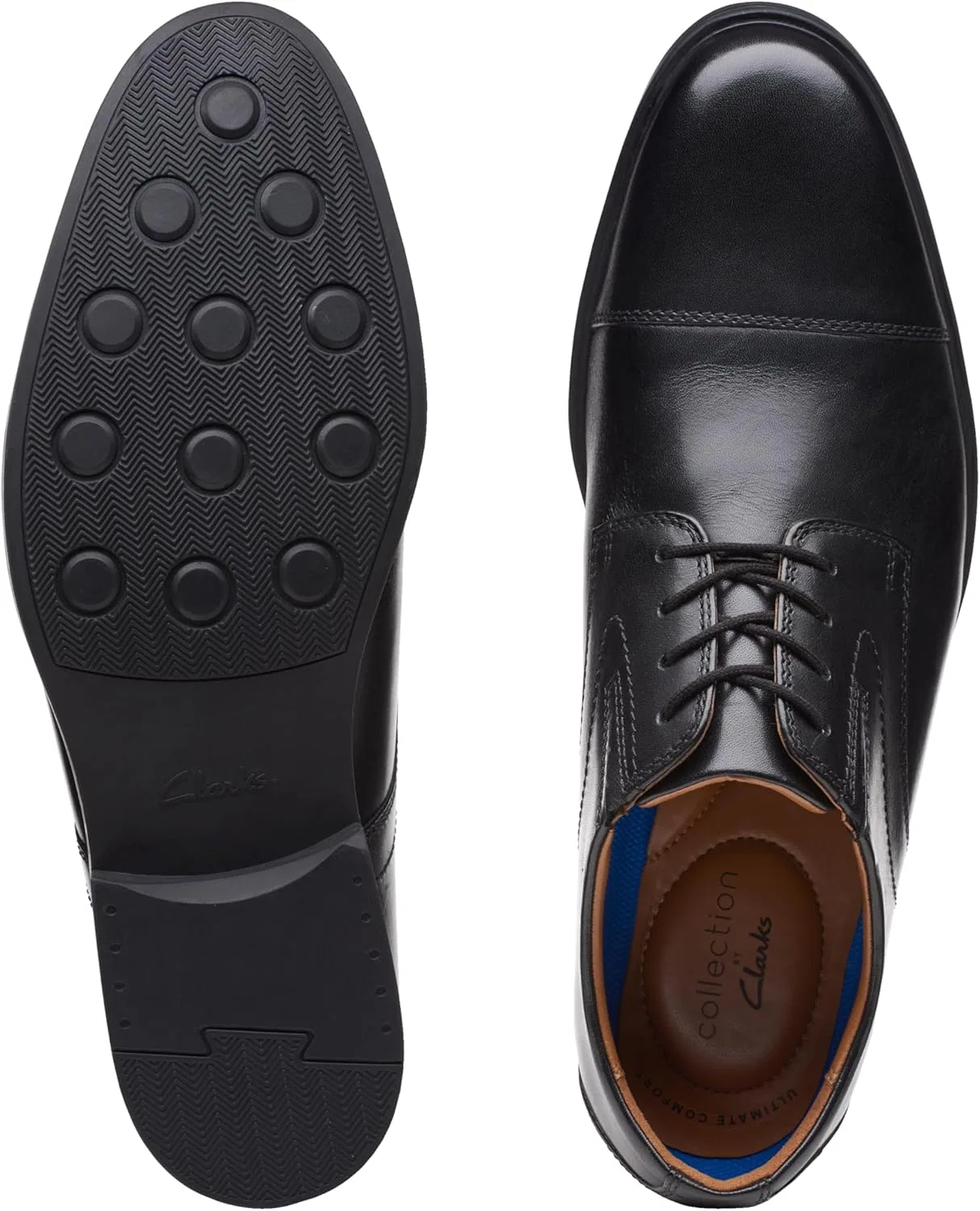 Мужские классические ботинки Clarks Whiddon средней длины до середины икры — фото 4