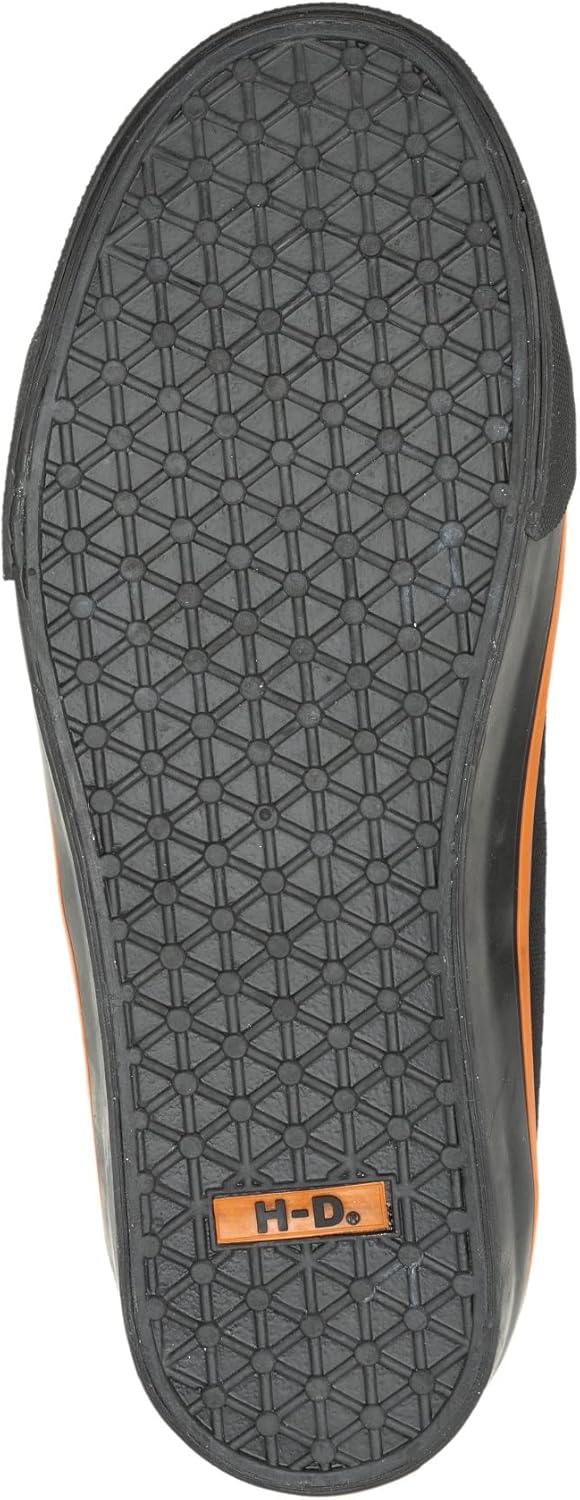 Мужские кроссовки Harley-Davidson Torland черного цвета в винтажном стиле D93897 — фото 4