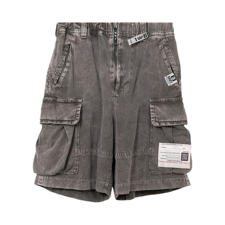 

Шорты Maison Mihara Yasuhiro Amateur Sewn Cargo Shorts 'Light Grey', серый