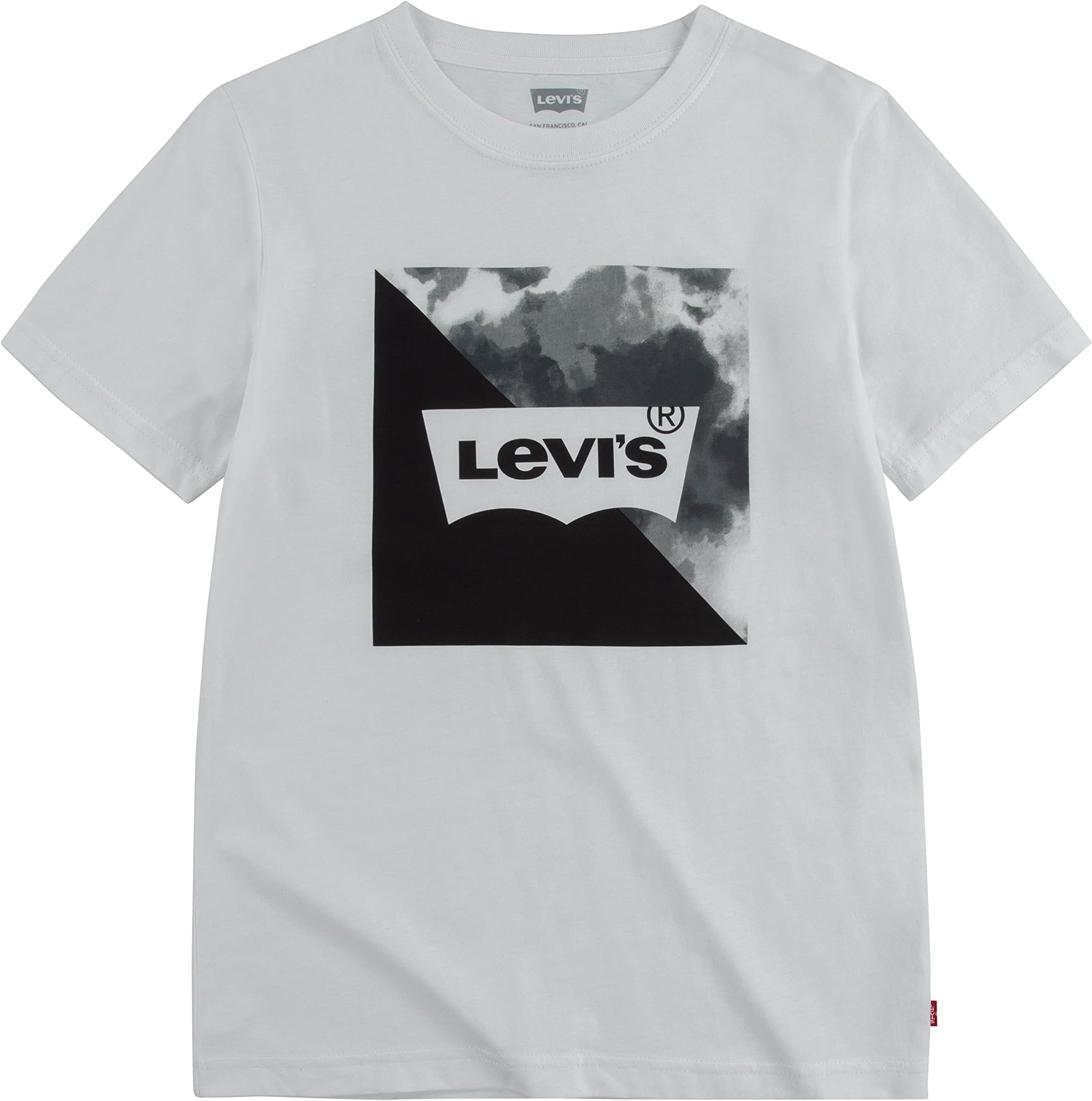 

Футболка Levi's Kids Short Sleeve Graphic Tee, белый