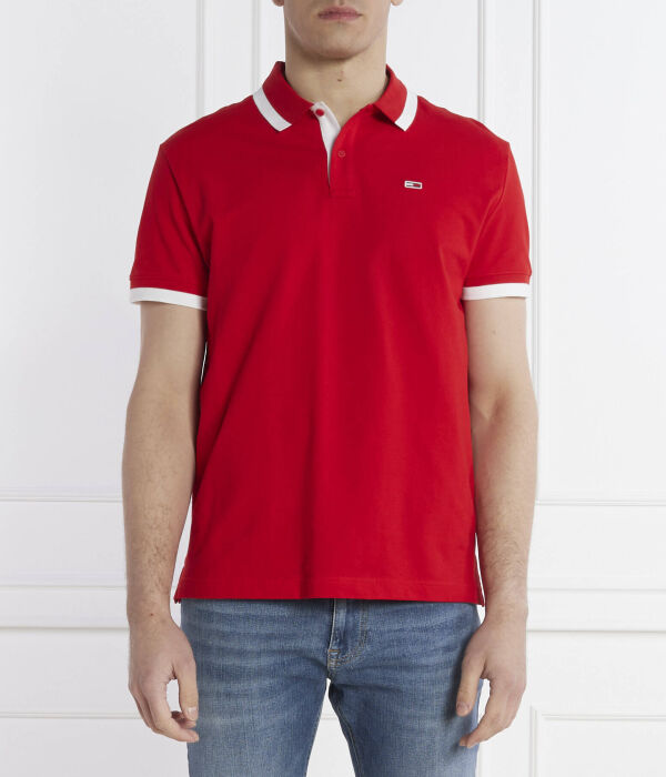 

Рубашка поло Tommy Jeans, красный