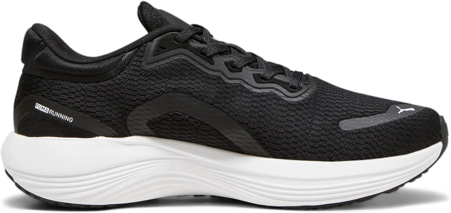 Мужские кроссовки для бега Puma Scend Pro, черно-белый — фото 4