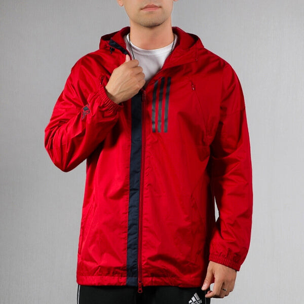 Куртка adidas Sports Zipper Hooded Jacket Purple, фиолетовый — фото 3