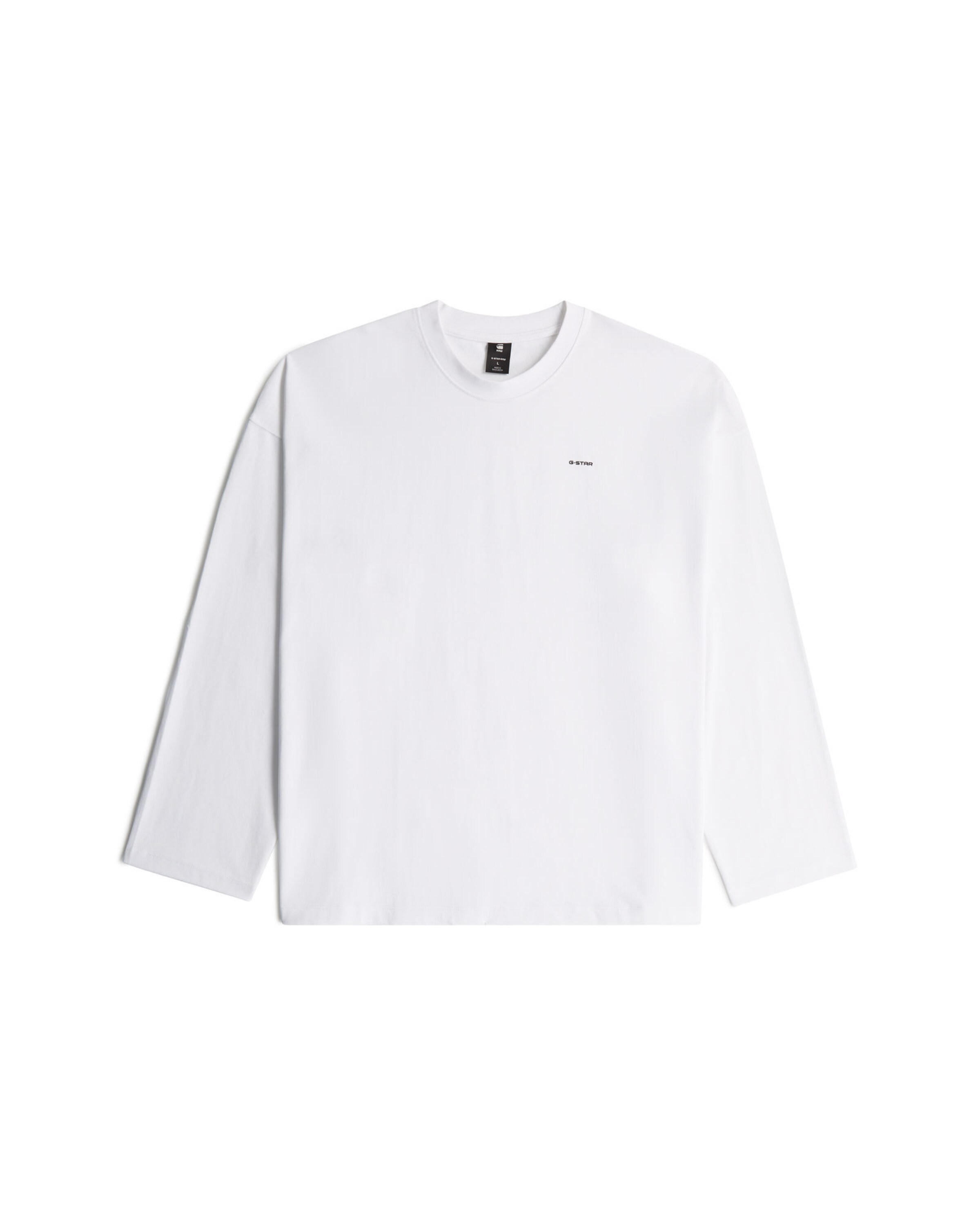 

G-STAR Футболка 'Heavy Jersey Oversized' в белом цвете