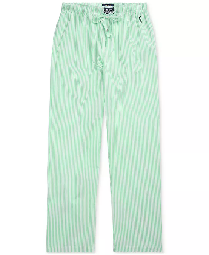 

Мужские пижамные брюки Woven Polo Ralph Lauren, зеленый