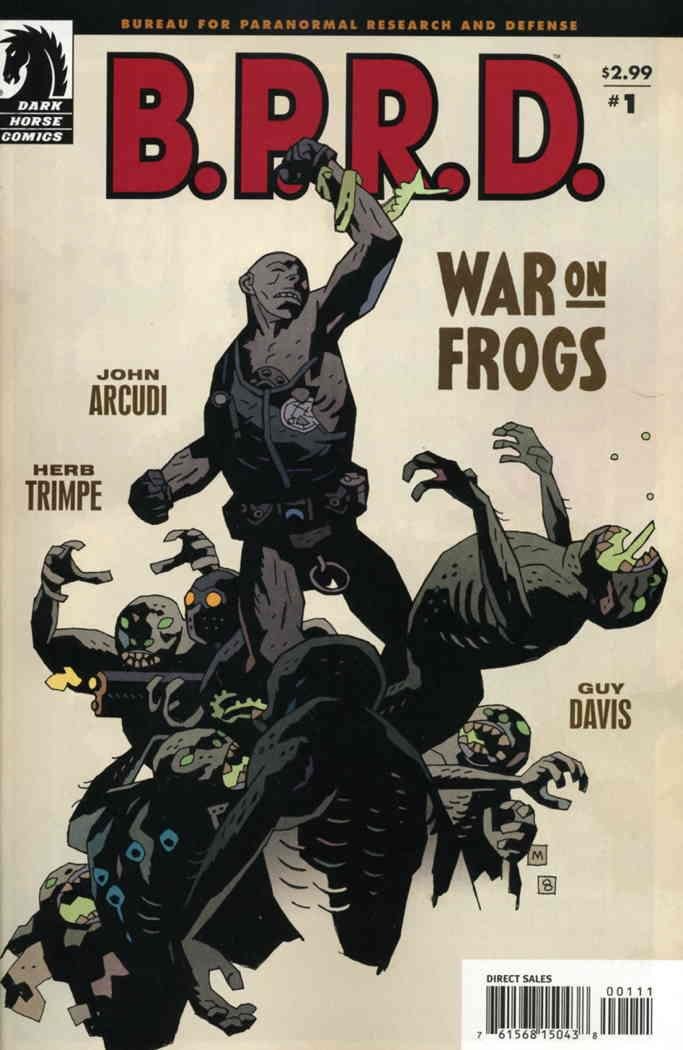 

BPRD War On Frogs #2 (Dark Horse Comics)