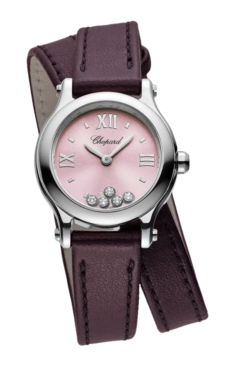 

Happy sport 25 мм, кварц, lucent steel, бриллианты - 278620-3004 CHOPARD