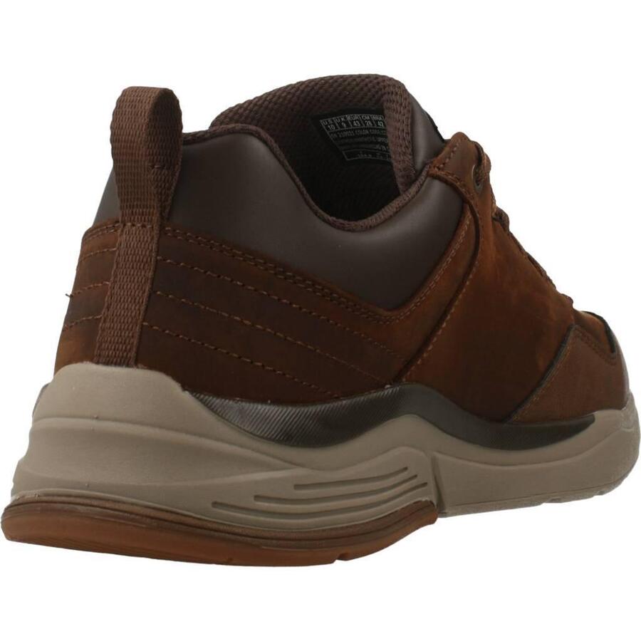 Кроссовки Skechers модель Bengao цвет коричневый — фото 3