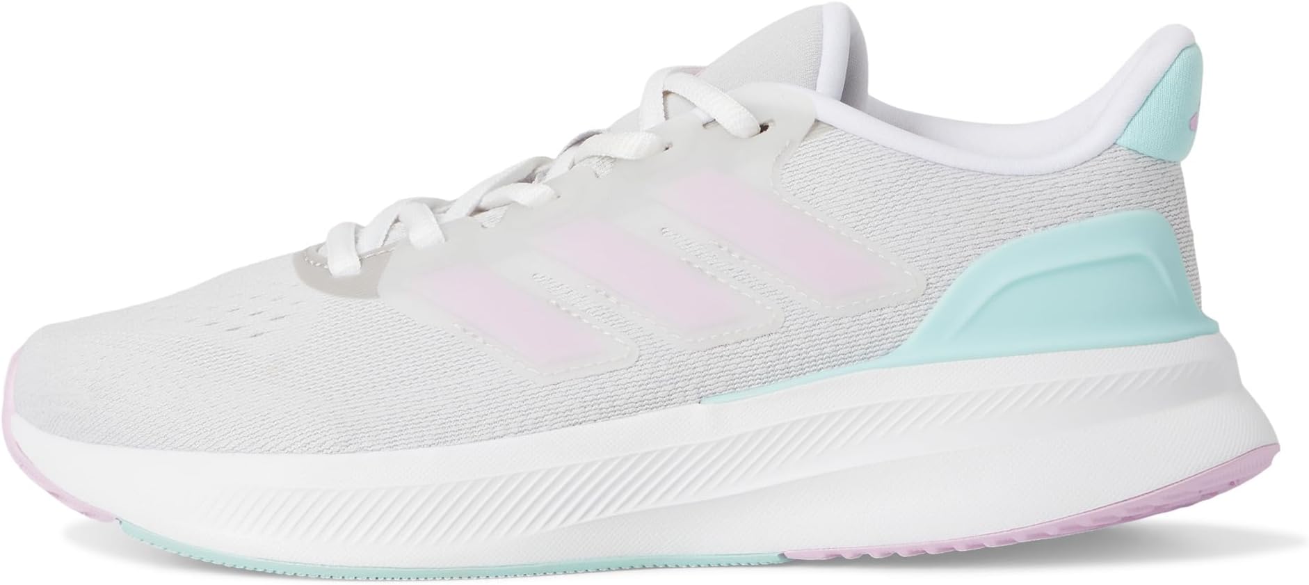 Кроссовки adidas Kids Ultrarun 5 Shoes, цвет Grey/Bliss Lilac/Semi Flash Aqua — фото 4