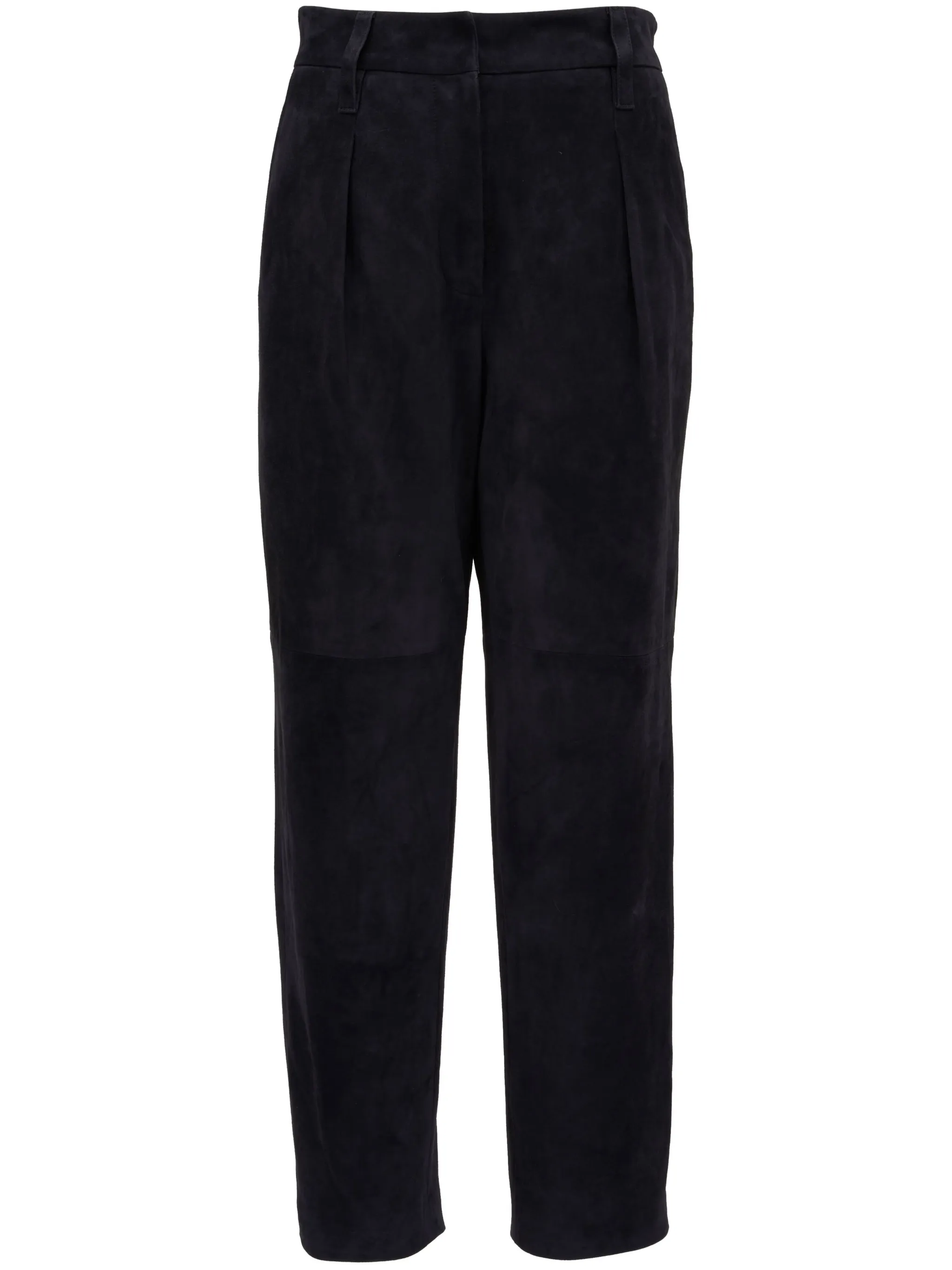 

Замшевые брюки Brunello Cucinelli, синий