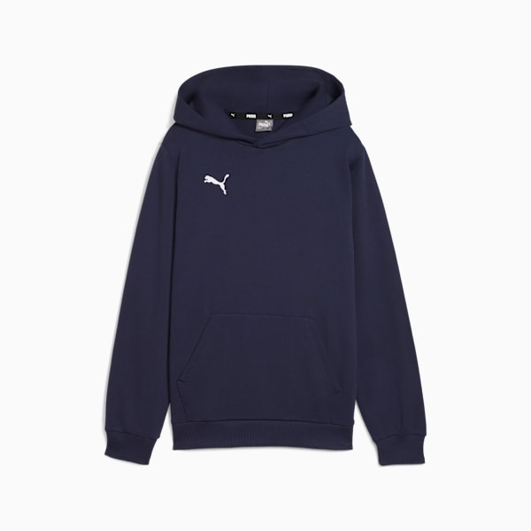 Футбольная толстовка для больших детей Teamgoal Puma, синий — фото 4