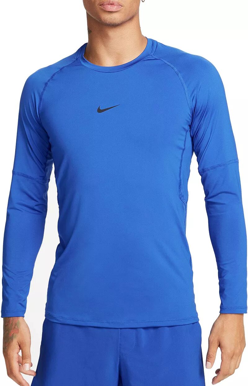 

Мужская тонкая футболка для фитнеса с длинными рукавами Nike Pro Dri-FIT