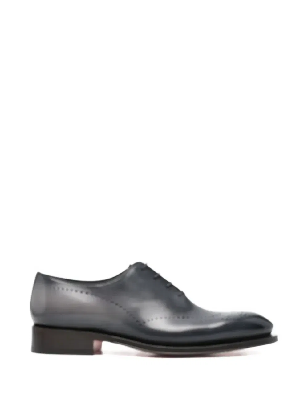 Оксфорды из кожи Santoni, синий