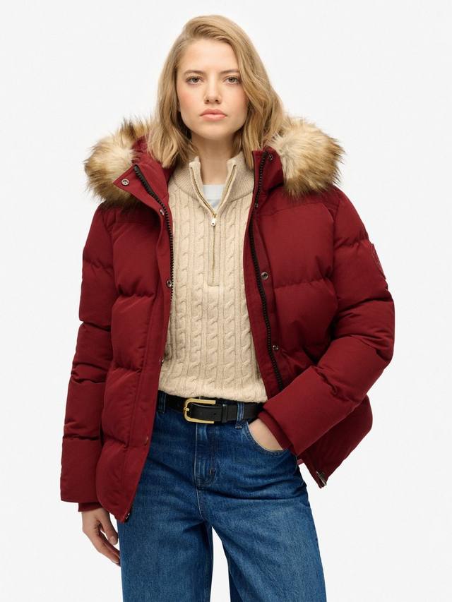 

Куртка Everest Five Baffle Puffer Superdry, Stanton Red