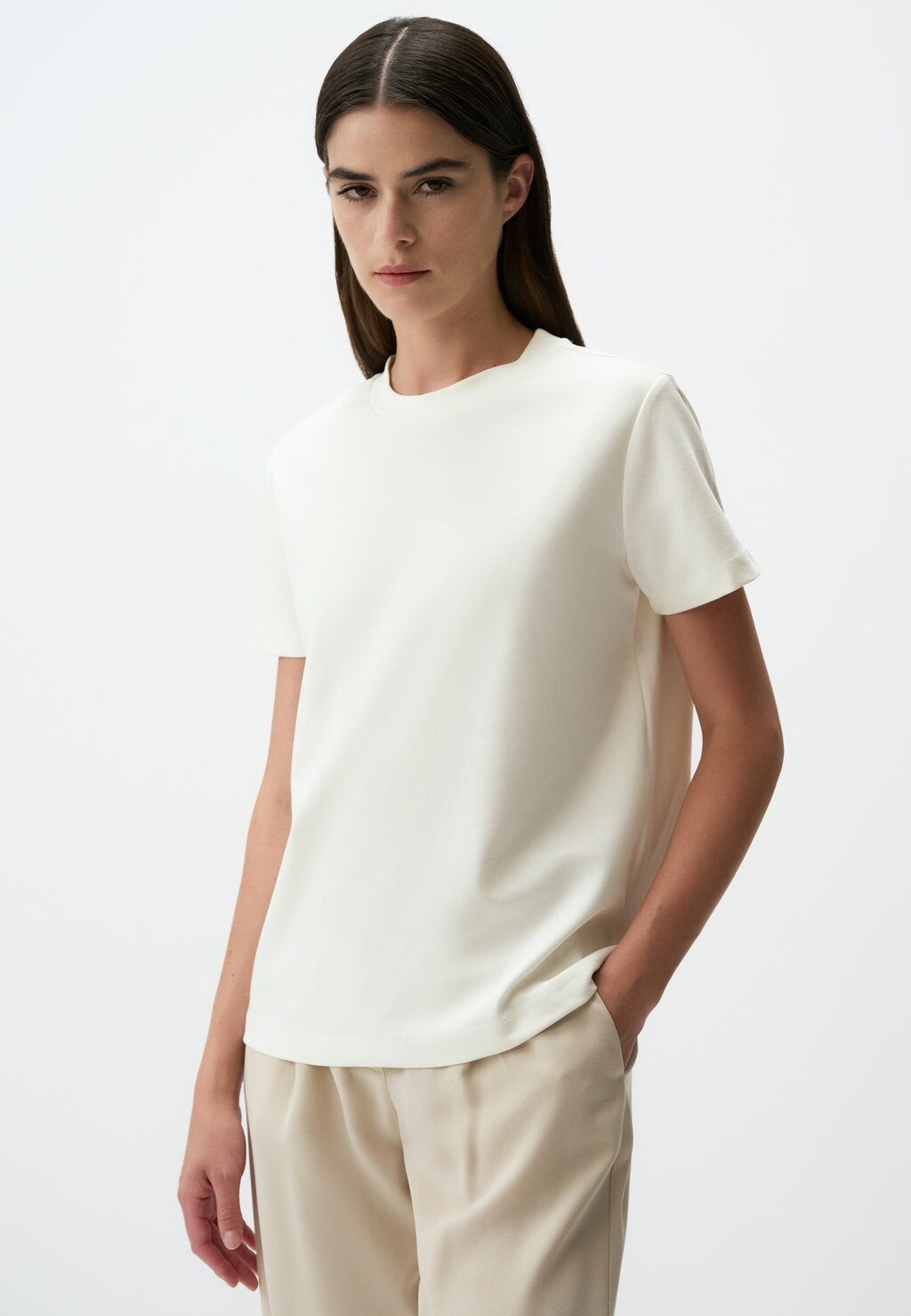 

Базовая футболка CREW NECK SHORT SLEEVE Jimmy Key, белый