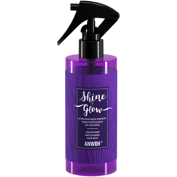 

Спрей для придания блеска и гладкости волосам, 150 мл Anwen Shine&Glow