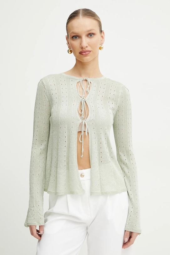 

Кардиган Twinset, зеленый