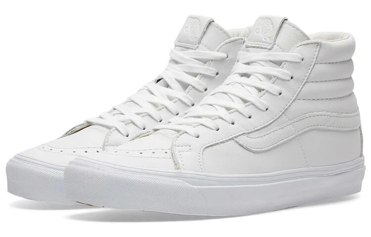 Кроссовки Vans SK8 Hi LX VLT White — фото 2