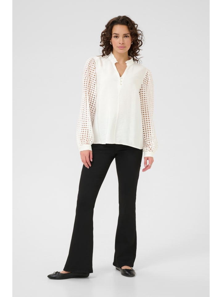 

Kaffe Блузка с длинными рукавами KAtulle, стандартный крой, цвет Chalk