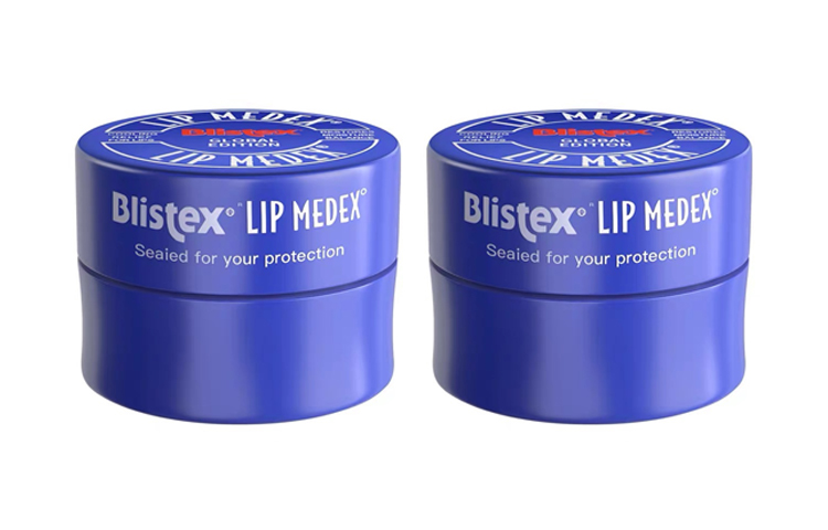BLISTEX Маленькая синяя баночка бальзама для губ, экстренное успокаивающее увлажняющее средство 7г/7г*2/7г*10 — фото 2